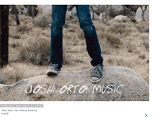 Tablet Screenshot of joshnortonmusic.blogspot.com