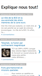 Mobile Screenshot of expliquenoustout.blogspot.com
