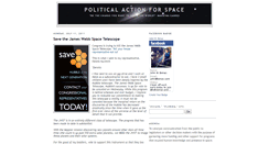 Desktop Screenshot of actionforspace.blogspot.com