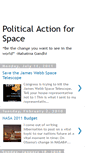 Mobile Screenshot of actionforspace.blogspot.com