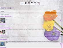 Tablet Screenshot of marieskapar.blogspot.com