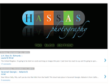 Tablet Screenshot of hassasphotography.blogspot.com