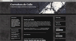 Desktop Screenshot of corredoradecalle.blogspot.com