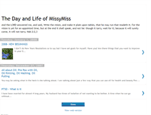 Tablet Screenshot of dayandlifeofmissymiss.blogspot.com