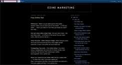 Desktop Screenshot of ezines-marketing-tip.blogspot.com