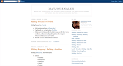 Desktop Screenshot of matjournalen.blogspot.com