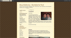 Desktop Screenshot of hausedelweiss.blogspot.com