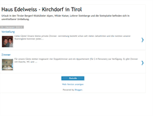 Tablet Screenshot of hausedelweiss.blogspot.com