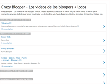 Tablet Screenshot of crazyblooper.blogspot.com