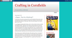 Desktop Screenshot of craftingincornfields.blogspot.com