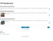 Tablet Screenshot of hp-wonderland.blogspot.com