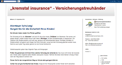 Desktop Screenshot of kremstal-insurance.blogspot.com