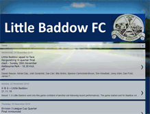 Tablet Screenshot of littlebaddowfc.blogspot.com