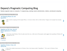 Tablet Screenshot of deponz.blogspot.com