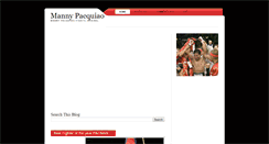 Desktop Screenshot of mannypacquiao-boxingfights.blogspot.com