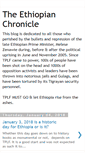Mobile Screenshot of ethiopianchronicle.blogspot.com