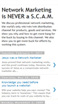 Mobile Screenshot of newnetworkmarketer.blogspot.com