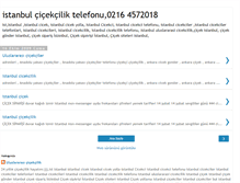 Tablet Screenshot of istanbulcicekciliktelefonu.blogspot.com