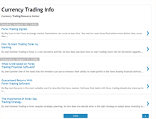 Tablet Screenshot of currency-tradingz.blogspot.com