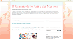 Desktop Screenshot of granaiodelleartiedeimestieri.blogspot.com