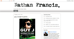 Desktop Screenshot of djnathanfrancis.blogspot.com