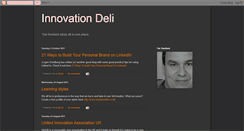 Desktop Screenshot of innovationdeli.blogspot.com