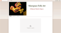 Desktop Screenshot of manspacefolkart.blogspot.com