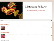 Tablet Screenshot of manspacefolkart.blogspot.com