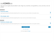 Tablet Screenshot of iconosblogs.blogspot.com