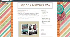 Desktop Screenshot of jen-thelifeofascrappingmom.blogspot.com