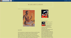 Desktop Screenshot of mariamulambe.blogspot.com