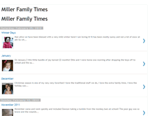 Tablet Screenshot of millerfamilytimes.blogspot.com