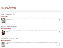 Tablet Screenshot of maalaisunelmaa.blogspot.com