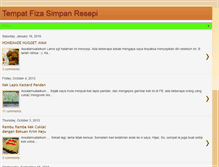 Tablet Screenshot of blogsimpanresepi.blogspot.com