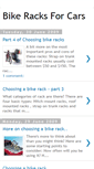 Mobile Screenshot of bike-racks-for-cars.blogspot.com