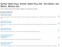 Tablet Screenshot of kurtlar-vadisi-pusu-bolum.blogspot.com