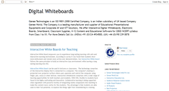 Desktop Screenshot of digital-whiteboards.blogspot.com