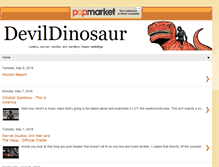 Tablet Screenshot of devildinosaur.blogspot.com