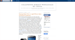 Desktop Screenshot of cellphonesbox.blogspot.com