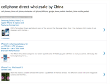 Tablet Screenshot of cellphonesbox.blogspot.com