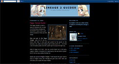 Desktop Screenshot of lineage2guides.blogspot.com