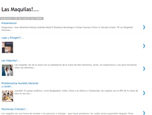 Tablet Screenshot of lasmaquilas.blogspot.com