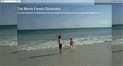 Desktop Screenshot of morrisfamilychronicles.blogspot.com