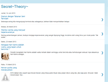 Tablet Screenshot of just-secret-theory.blogspot.com