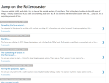 Tablet Screenshot of jumpontherollercoaster.blogspot.com