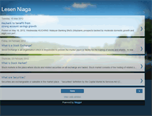 Tablet Screenshot of lesenniaga.blogspot.com