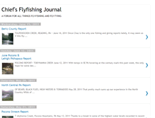 Tablet Screenshot of flyfishingchief.blogspot.com