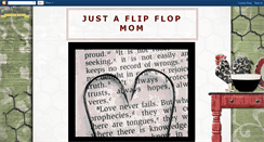 Desktop Screenshot of justaflipflopmom.blogspot.com