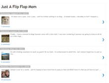 Tablet Screenshot of justaflipflopmom.blogspot.com
