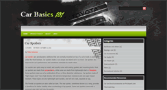 Desktop Screenshot of carbasics101.blogspot.com